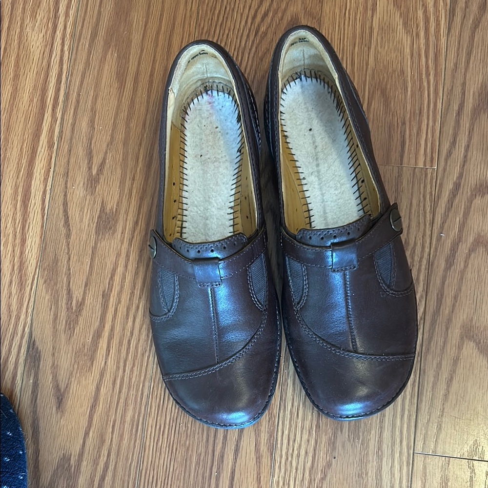 Brown Leather Loafers